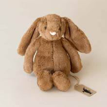 Load image into Gallery viewer, bashful-bunny-nutmeg-small-stuffed-animal-sitting