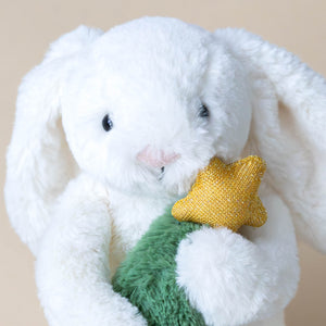 Bashful Bunny with Christmas Tree | Cream - Small