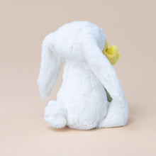 Load image into Gallery viewer, bashful-cream-bunny-with-daffodil-small-cotton-tail-and-long-ears