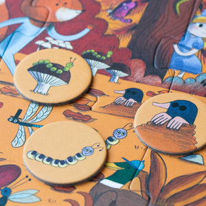 bears-forest-puzzle-with-bees-and-bear-and-busy-picnic-in-the-forest-with-animal-friends-and-game-pieces