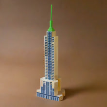 Load image into Gallery viewer, building-block-building-with-green-spire