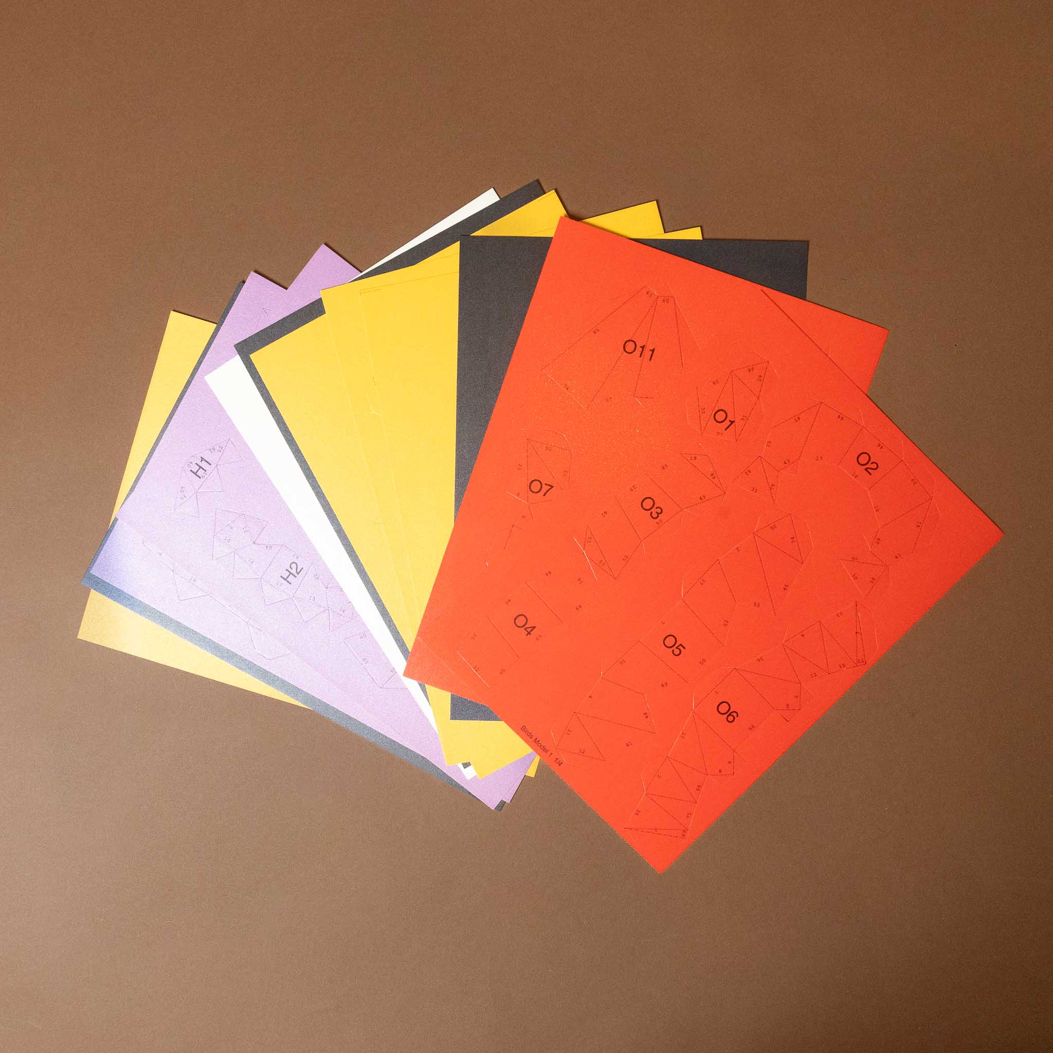 build-your-own-3-d-origami-birdies-model-kit-sheets