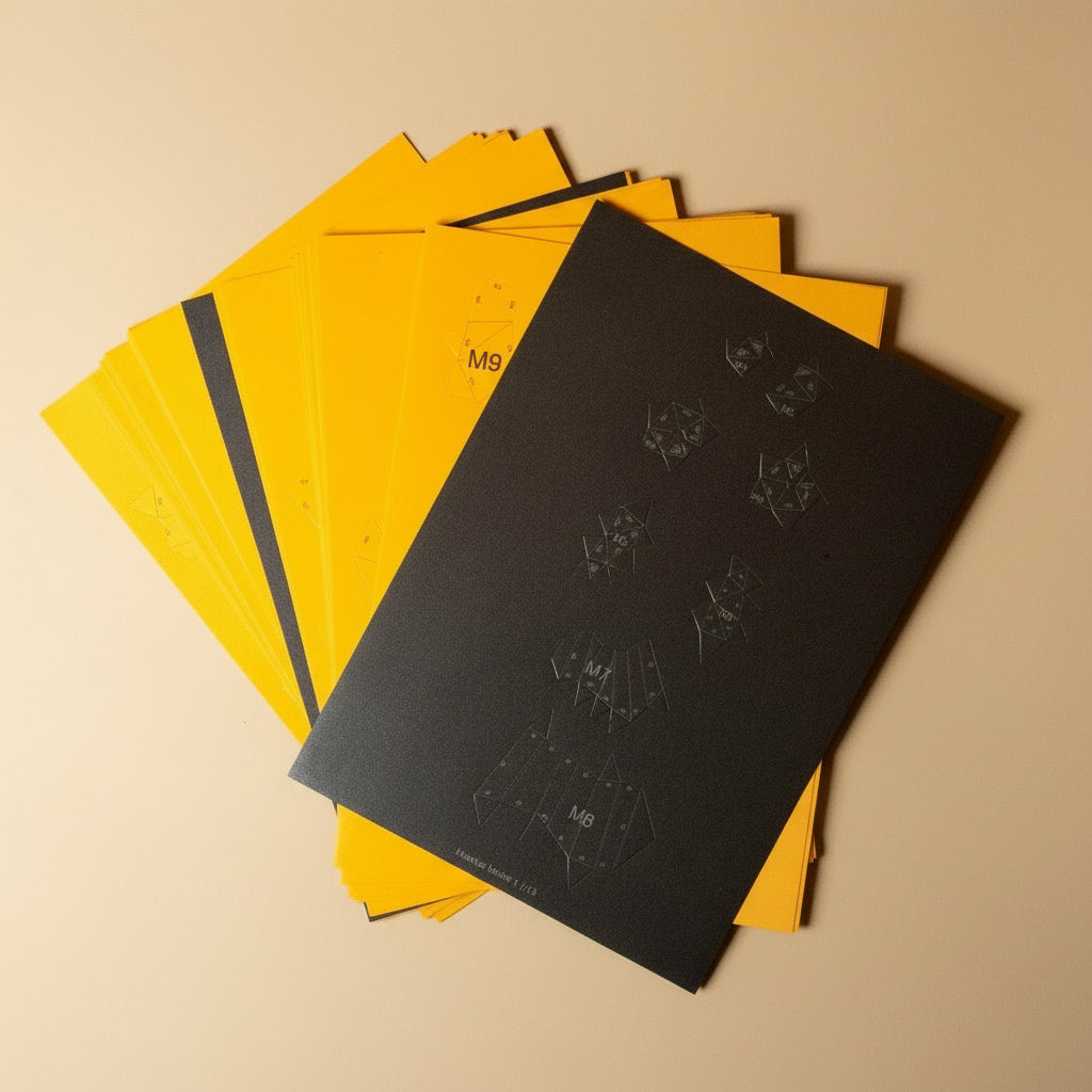 build-your-own-3-d-origami-meerkatduo-model-kit-sheets