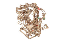 Load image into Gallery viewer, build-your-own-marble-run-kit-chain-hoist-assembled