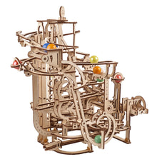 Load image into Gallery viewer, build-your-own-marble-run-spiral-hoist-finished-model