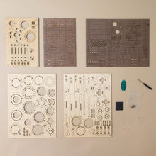 Load image into Gallery viewer, build-your-own-monocular-telescope-wooden-laser-cut-sheets-of-pieces