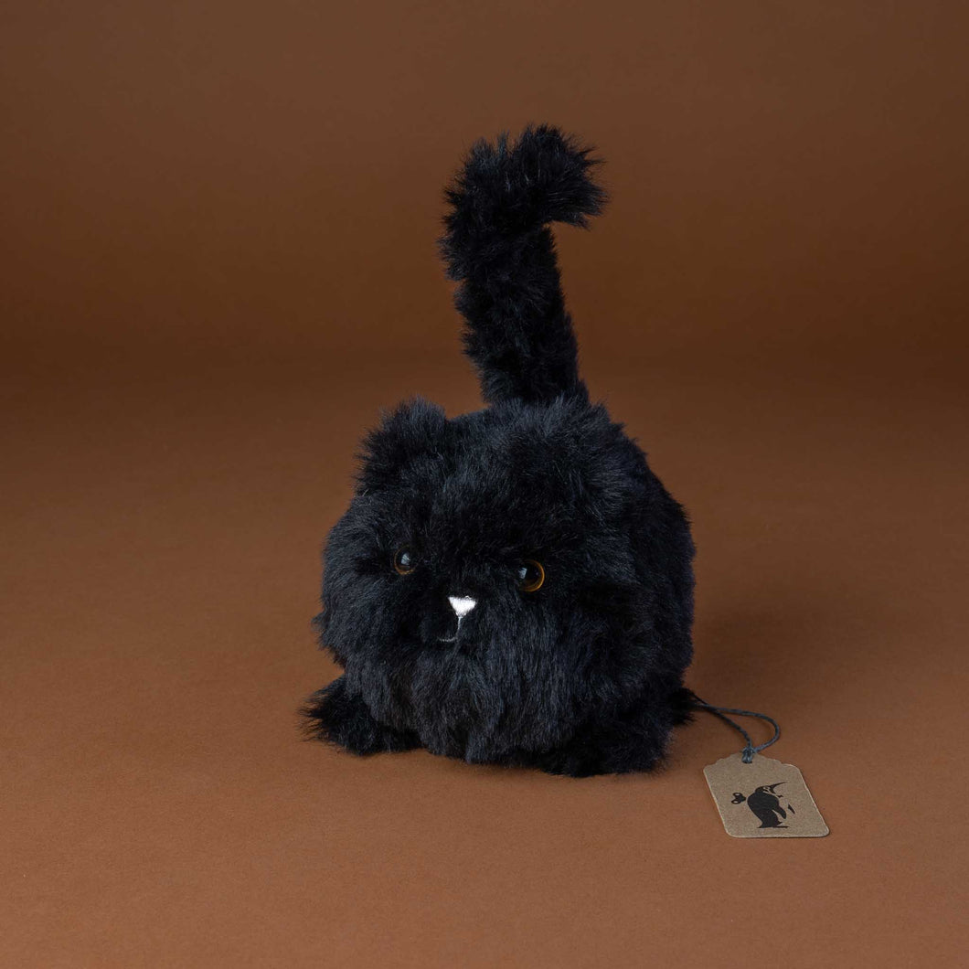 soft-caboodle-kitten-black-stuffed-animal-front