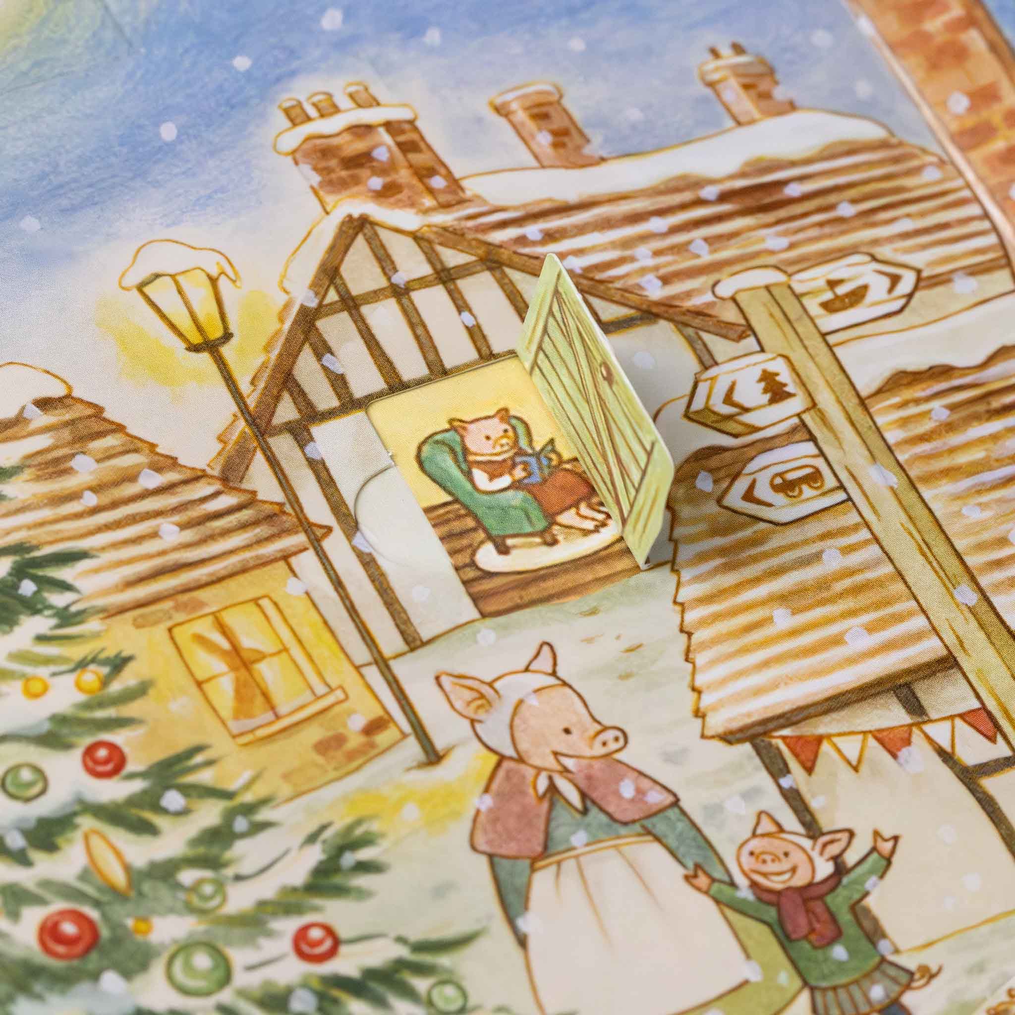 Cat Family Christmas | Lift-the-Flap Advent Book