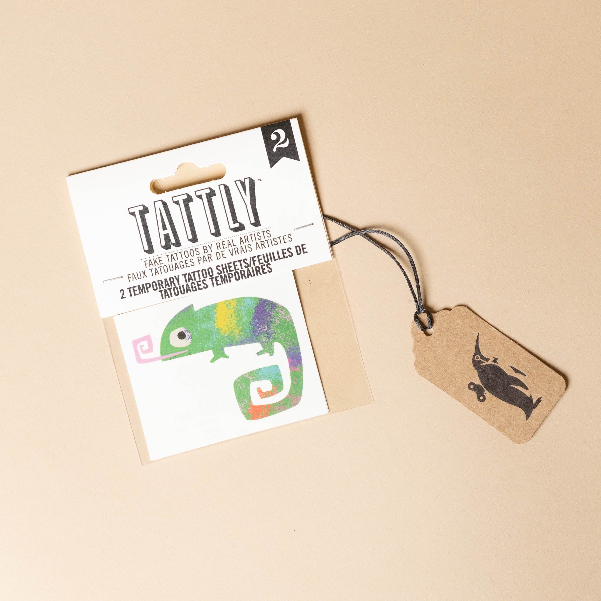chameleon-temporary-tattoo-pair