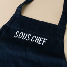 Load image into Gallery viewer, Children&#39;s Organic Cotton Sous Chef Apron