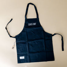 Load image into Gallery viewer, Children&#39;s Organic Cotton Sous Chef Apron