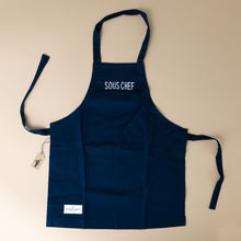 Load image into Gallery viewer, Children&#39;s Organic Cotton Sous Chef Apron