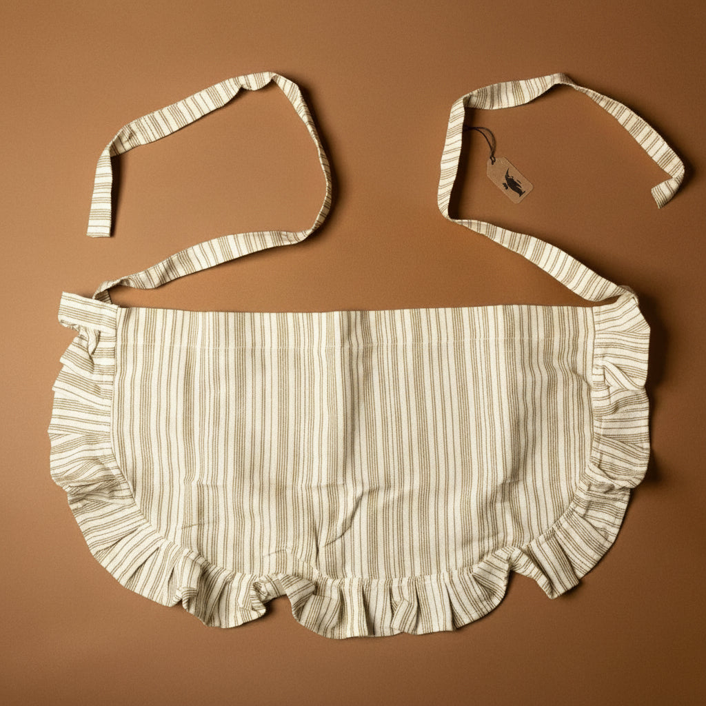 childrens-ruffled-linen-apron-stripes