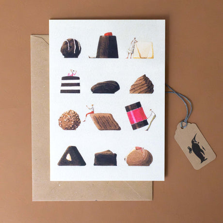 Chocolates Greeting Card