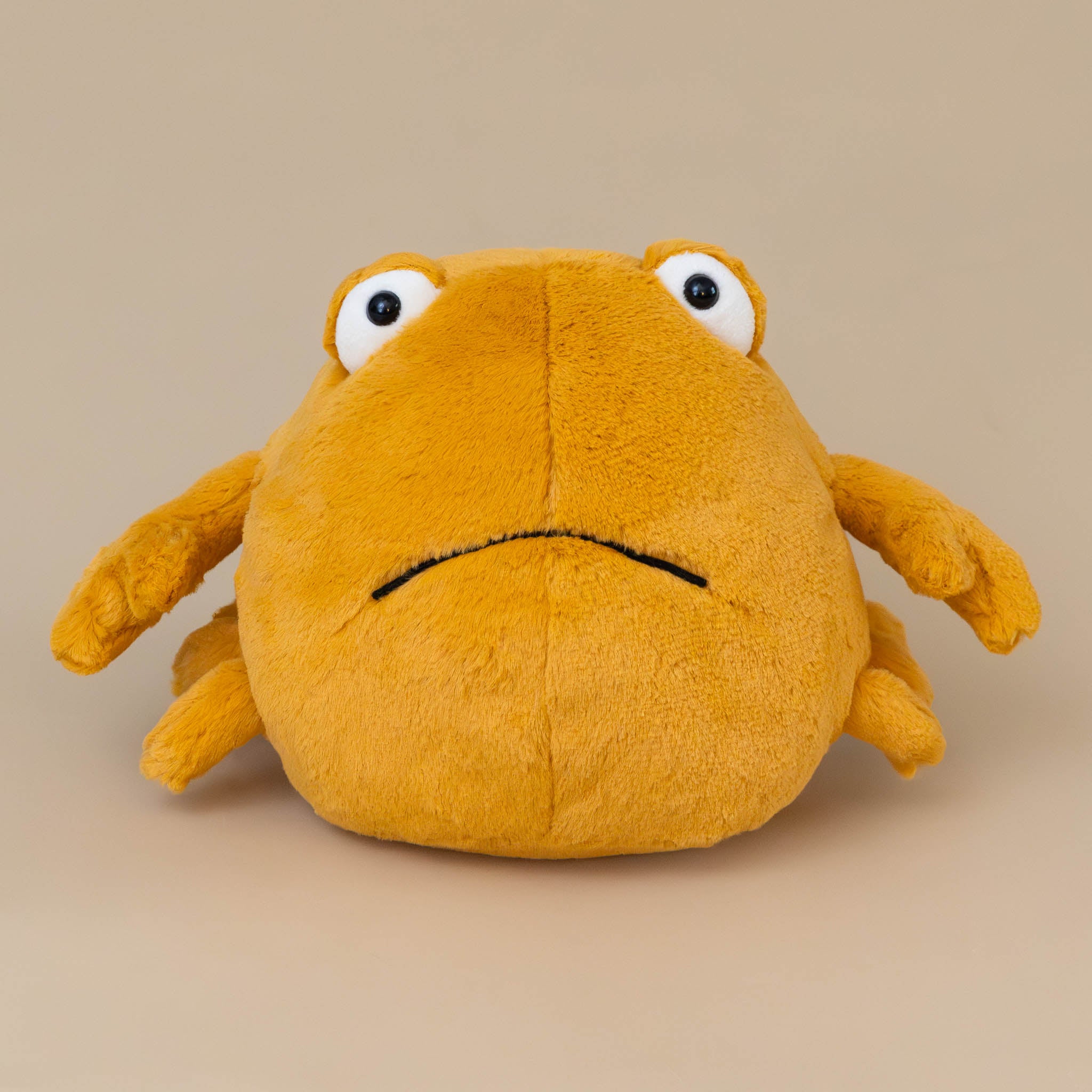 chrissie-crab-orange-ball-like-stuffed-animal