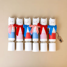 Load image into Gallery viewer, christmas-crackers-velvet-bow-kittens