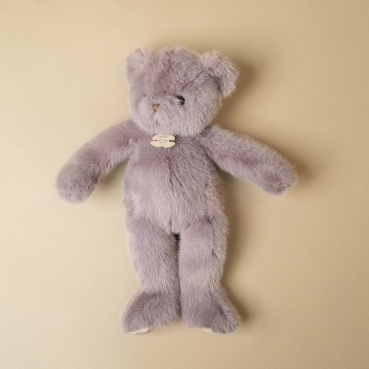 clementine-bear-gris-lavande-petit stuffed animal