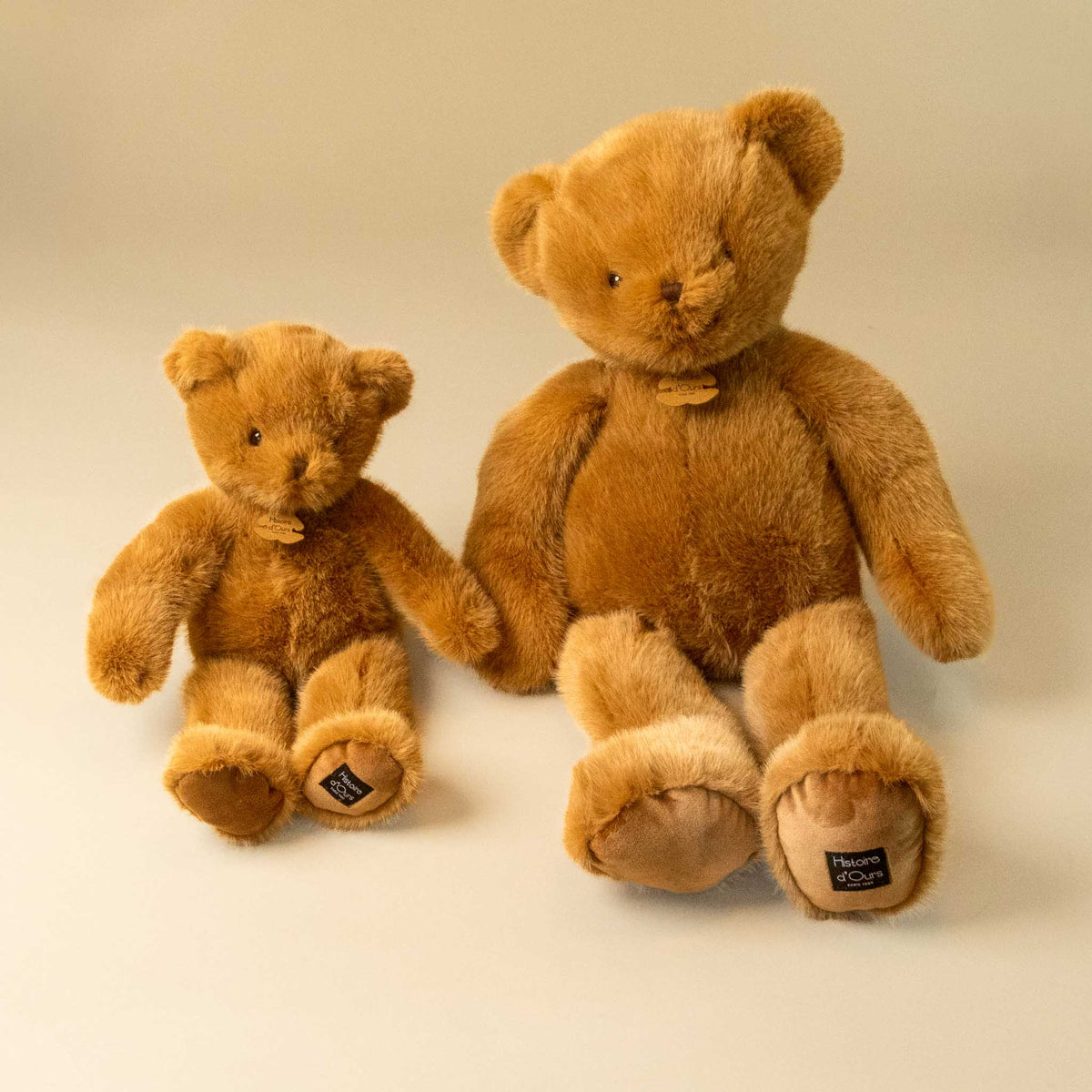 clementine-bear-prailine-petit and grand 
stuffed-animal