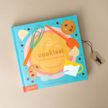 Load image into Gallery viewer, front-cover-cookies-interactive-recipe-book