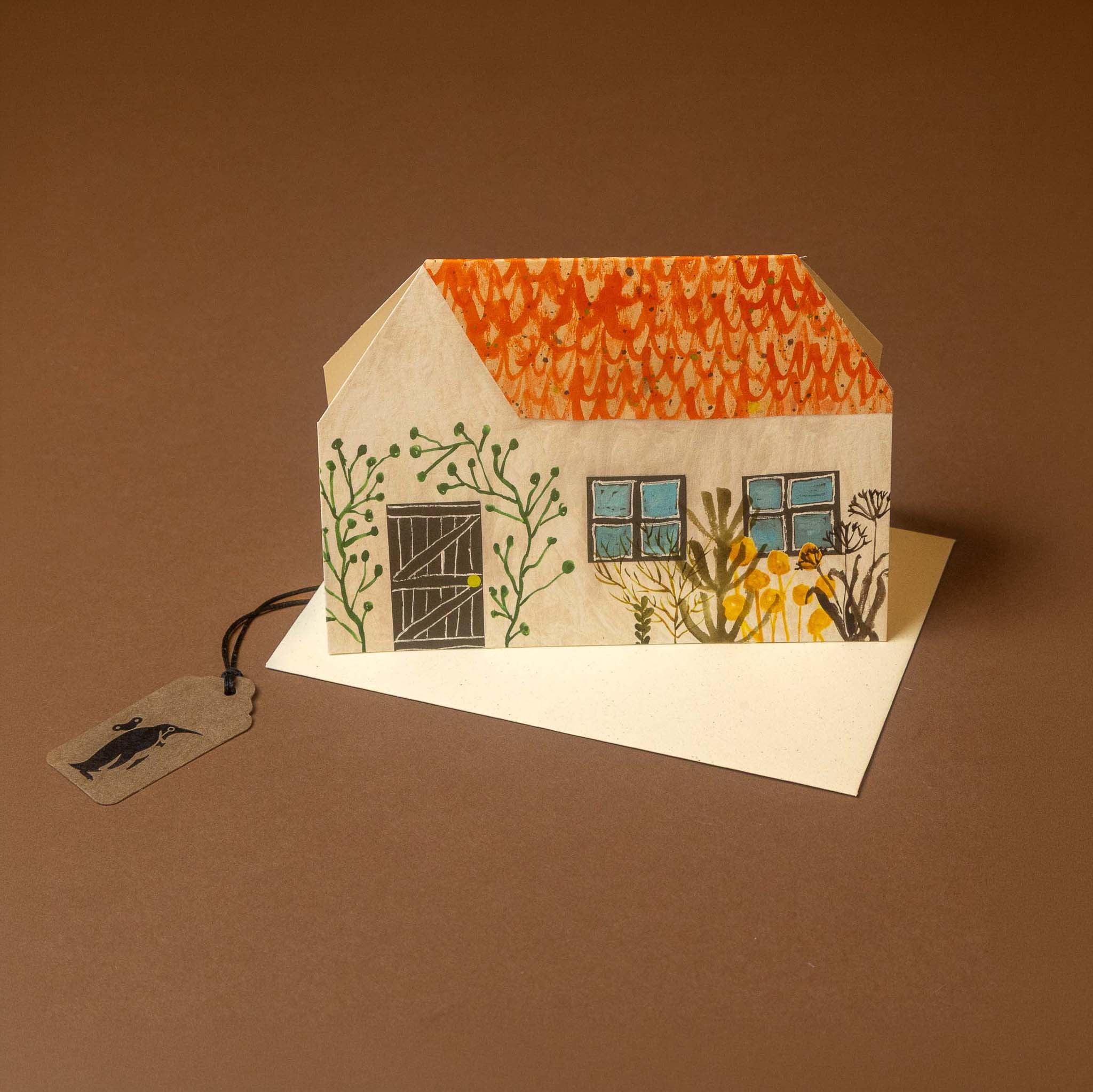 Cottage House Greeting Card