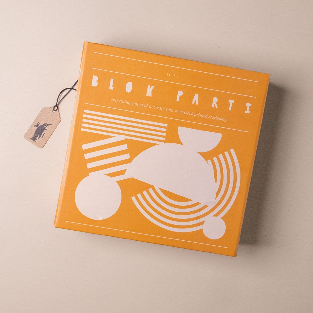 Create Your Own Block Print Stationary Kit | Abstract