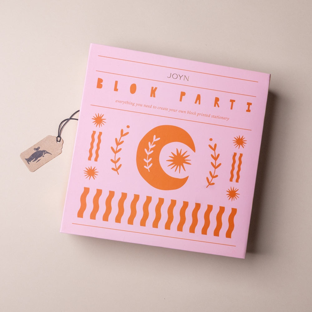 Create Your Own Block Print Stationary Kit | Cosmic