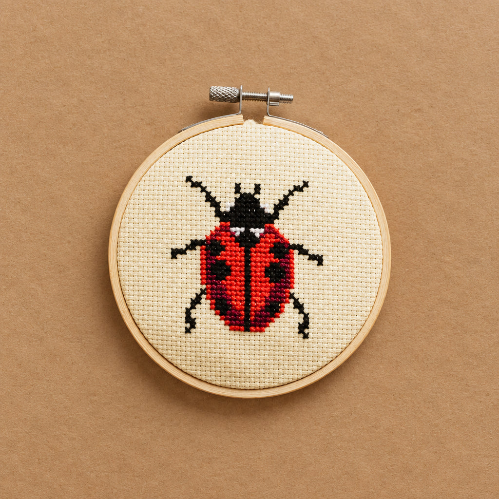 Cross Stitch Kit | Ladybird