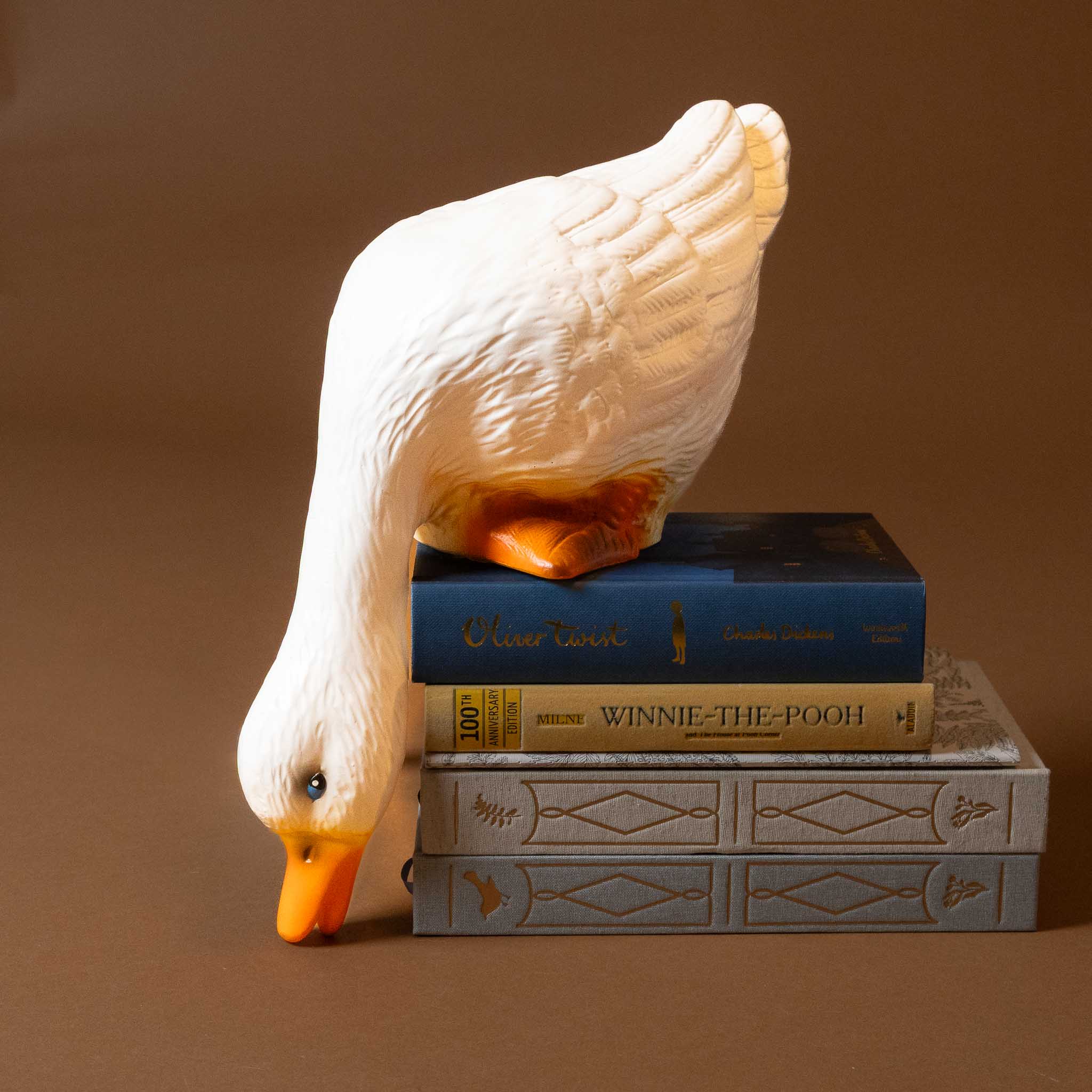 curious-white-goose-lamp-looking-down
