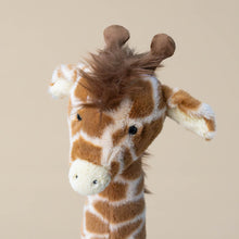 Load image into Gallery viewer, dara-giraffe-stuffed-animal-horns-and-ears