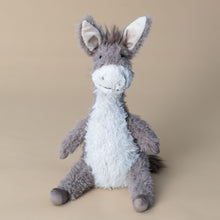 Load image into Gallery viewer, dario-donkey-stuffed-anmial-sitting