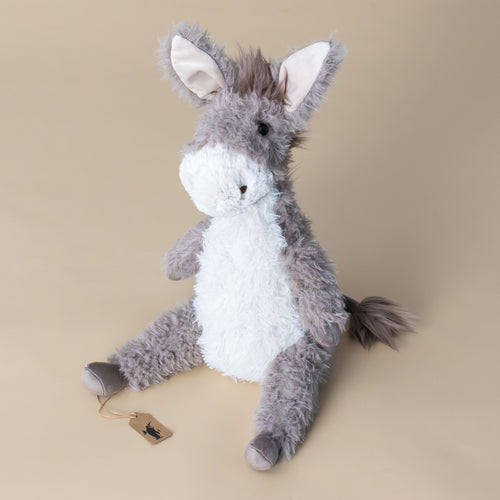 dario-donkey-grey-white-stuffed-animal