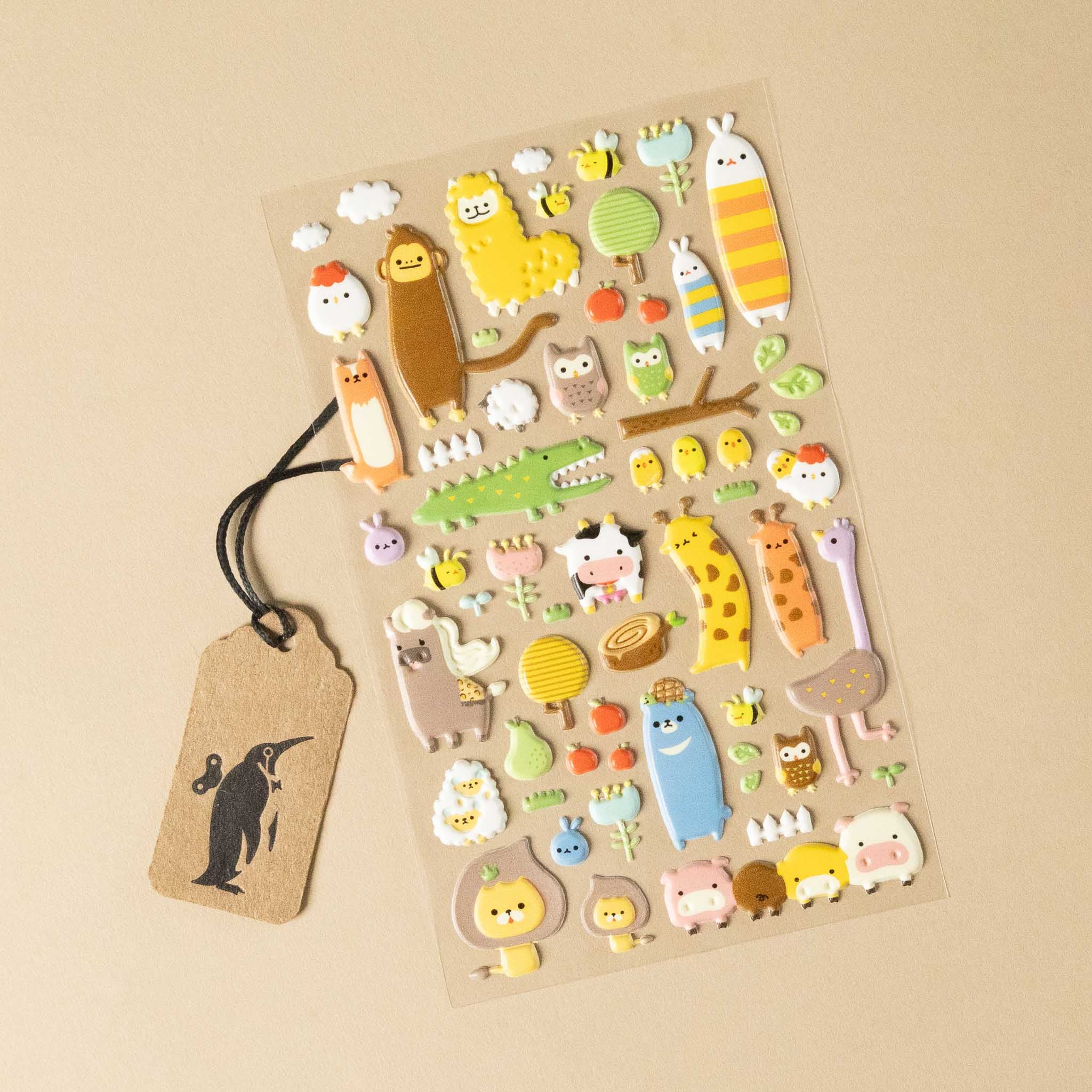 Deco Sticker Sheet | Animal Farm