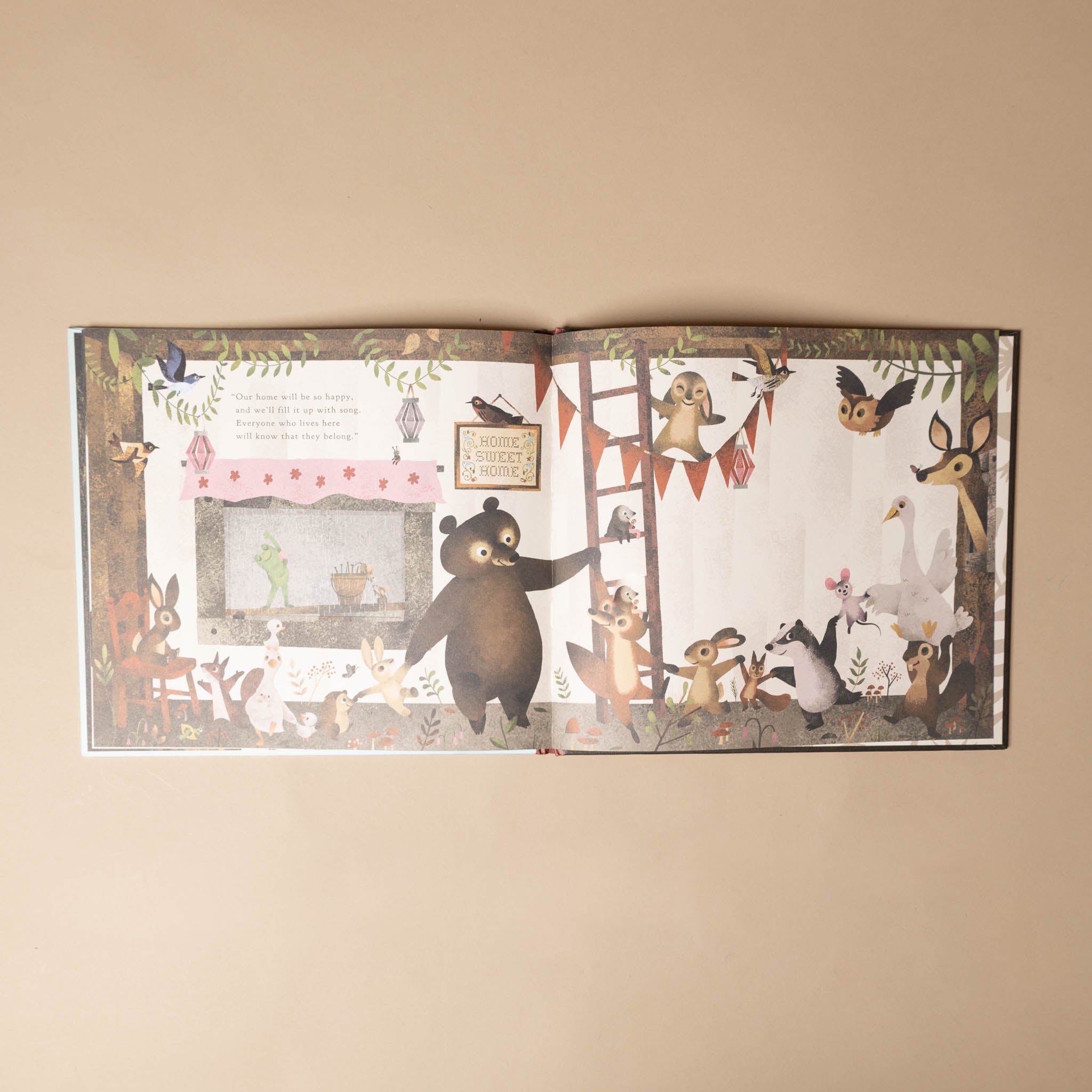 everybodys-welcome-book-shows-animals-in-a-house-all-together