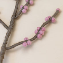 Load image into Gallery viewer, close-up-felt-berry-branch-rouge