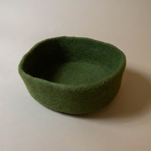 Load image into Gallery viewer, interior-forest-green-felt-dish