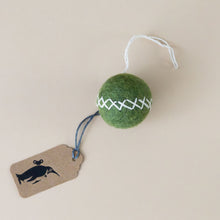 Load image into Gallery viewer, felt-embroidered-christmas-ball-ornament-forest