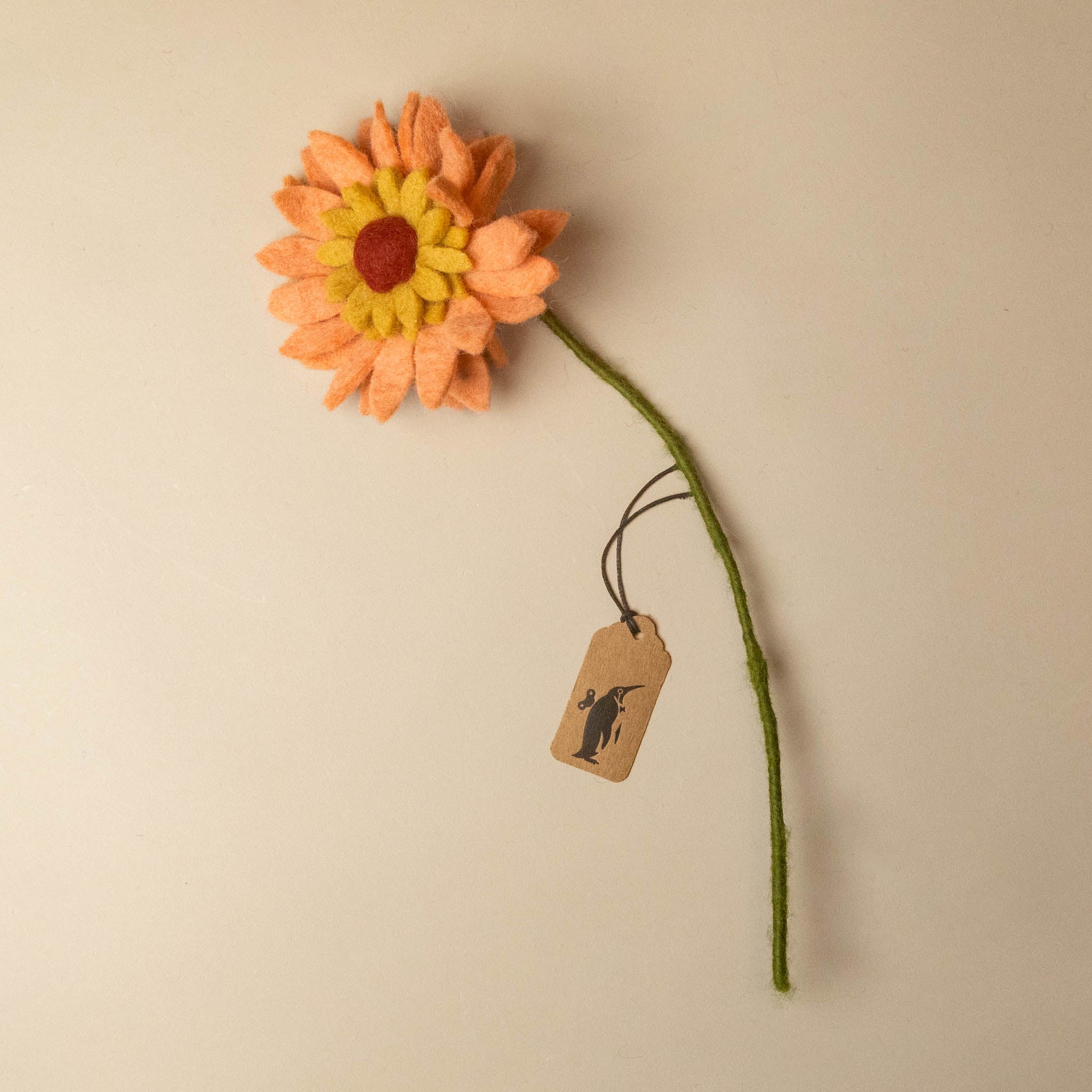 Felt Gerbera Daisy | Peach