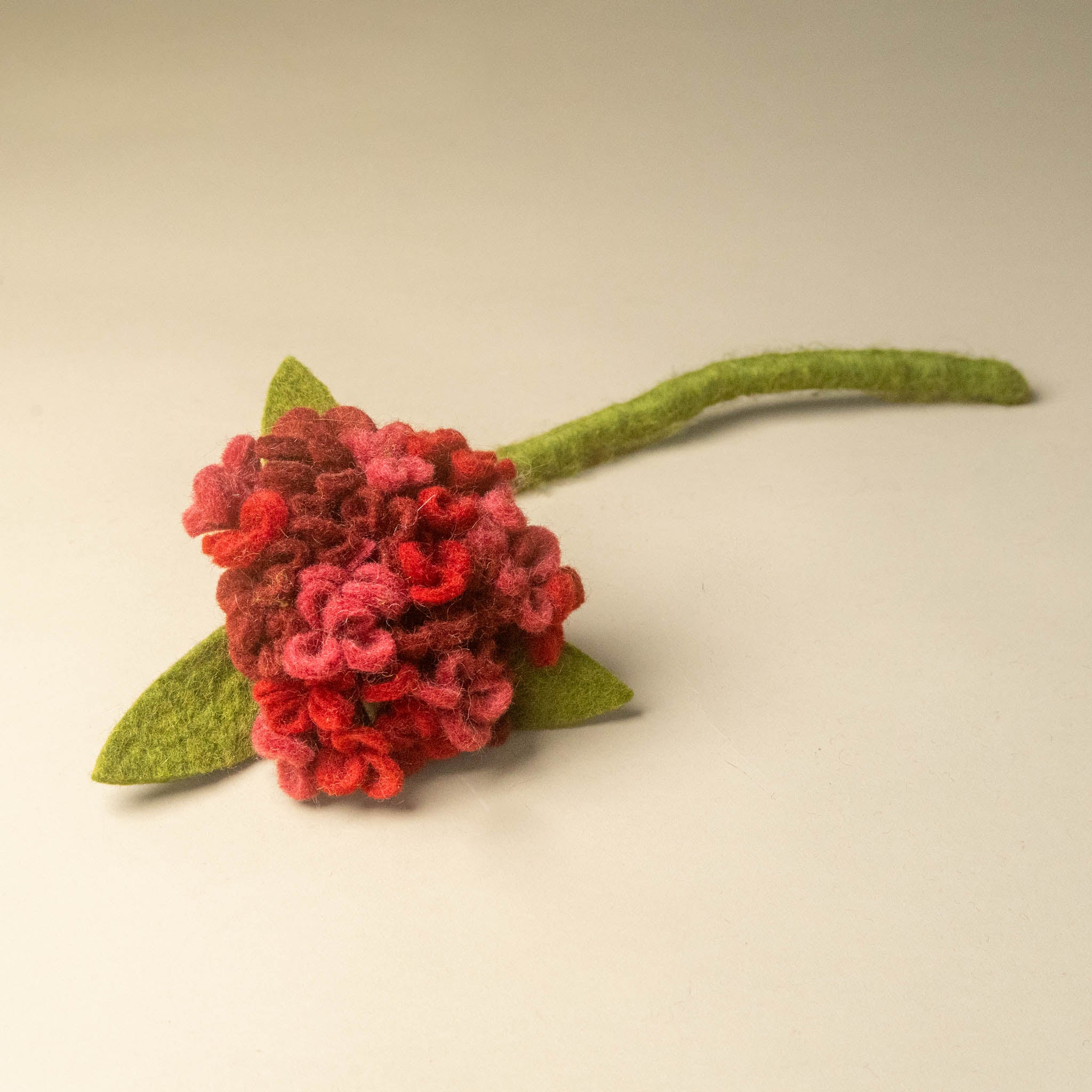 felt-hydrangea-stem-ruby-red