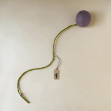 Load image into Gallery viewer, Felt Pom Flower | Eggplant