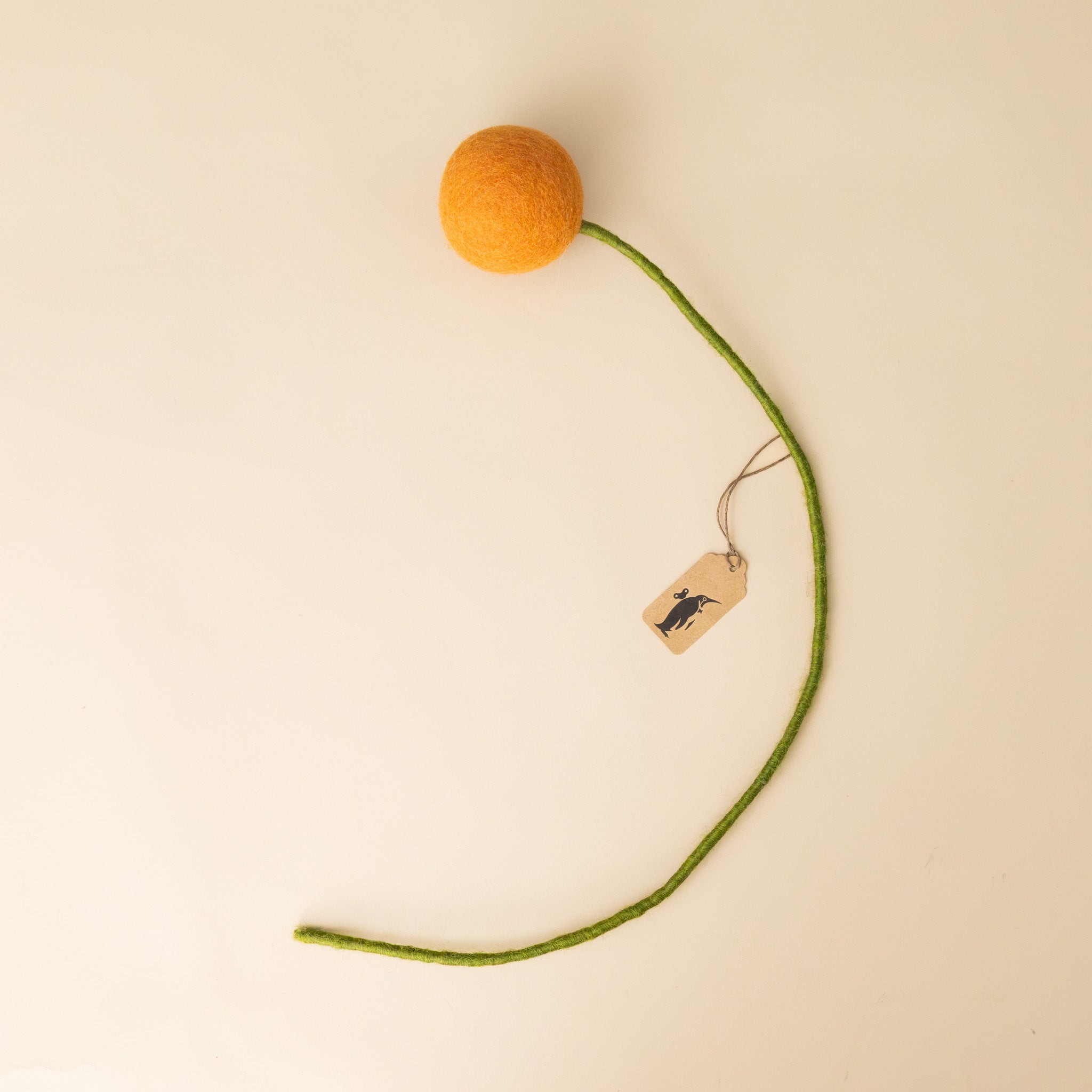 Felt Pom Flower | Orange Spice - XL
