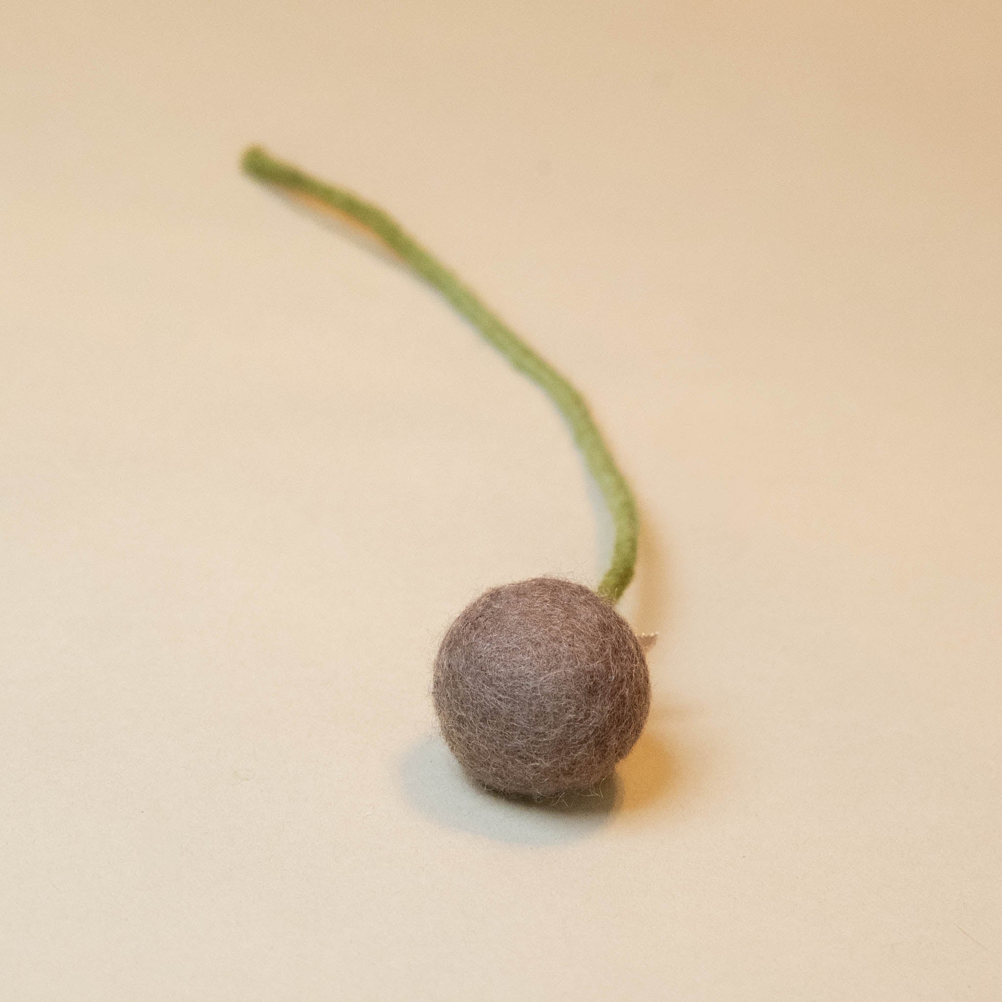 Felt Pom Flower | Smoky Lavender