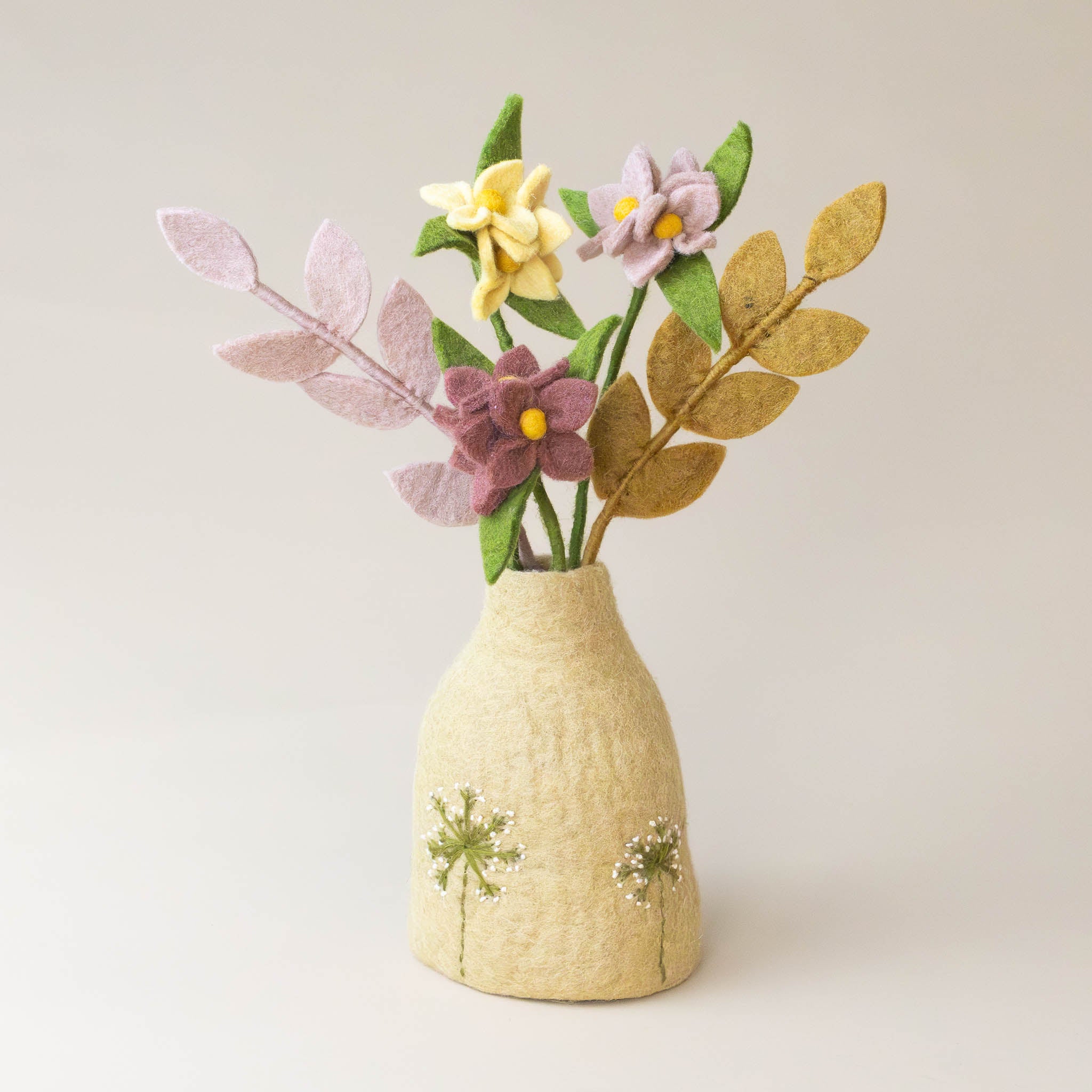 felt-vase-ochre-floral-embroidered-with-felt-flowers