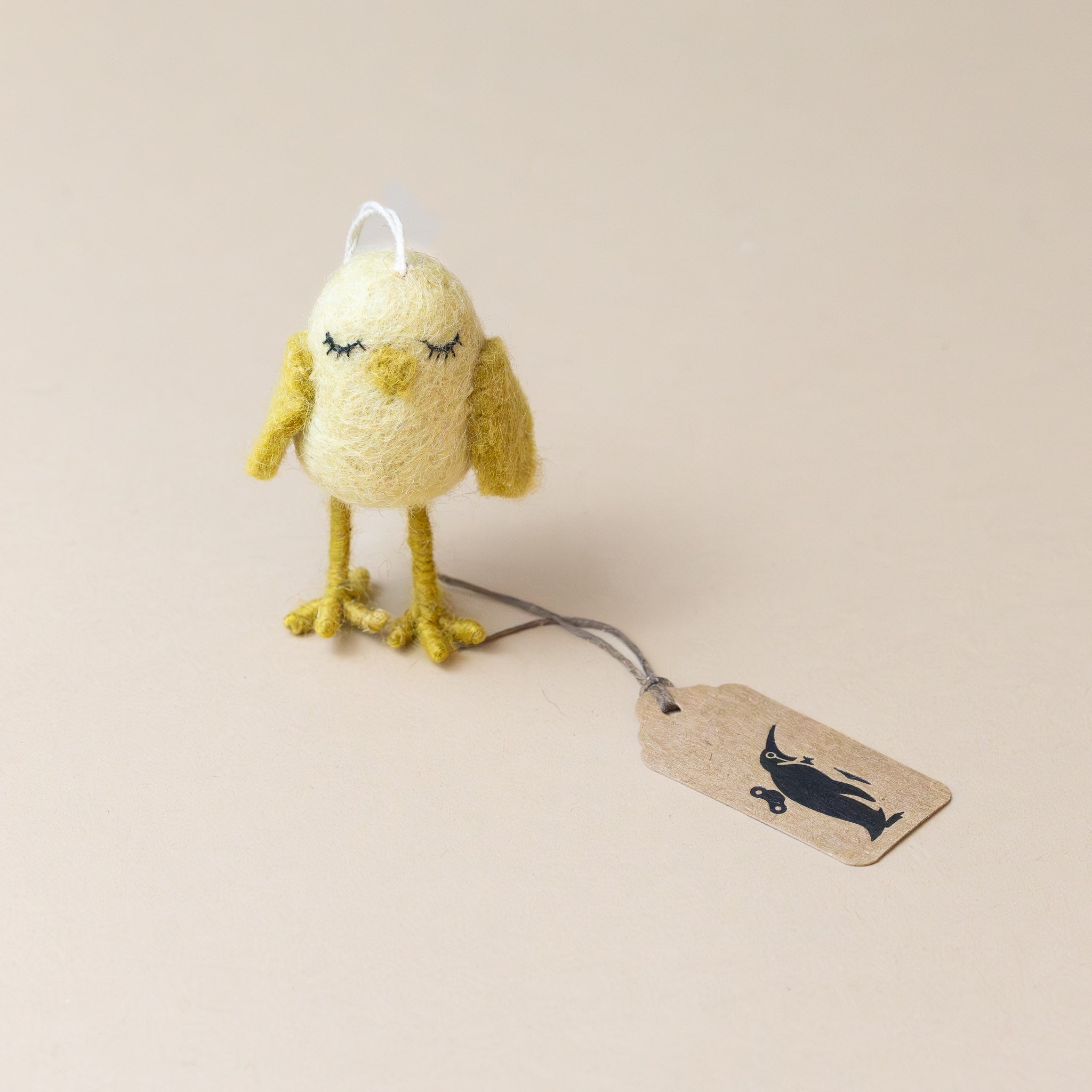 felted-dreamy-chicken-ornament-yellow