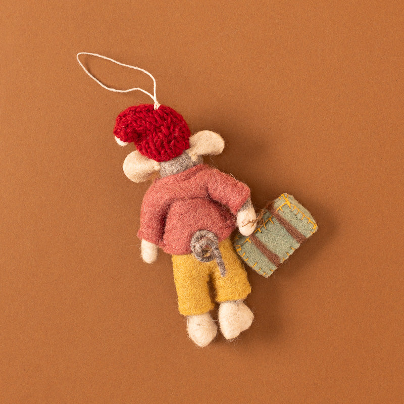 felted-grey-mouse-ornament-pink-jacket-with-suitcase