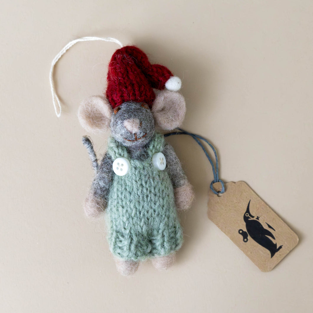 felted-grey-mouse-ornament-with-green-overalls