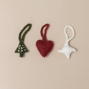 felted-ornament-set-crimson-heart-green-tree-and-white-star