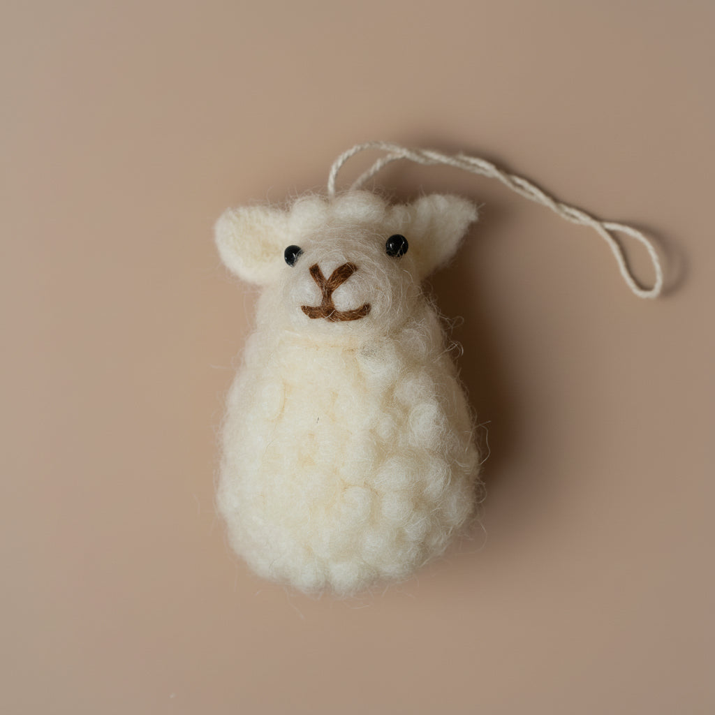 felted-pom-sheep-ornament-white
