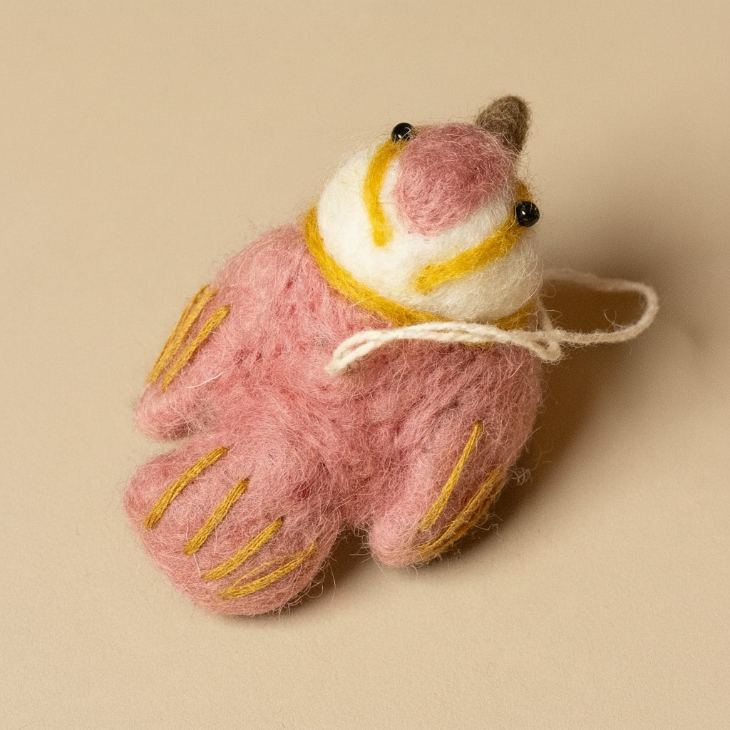 felted-spinus-bird-ornament--pink