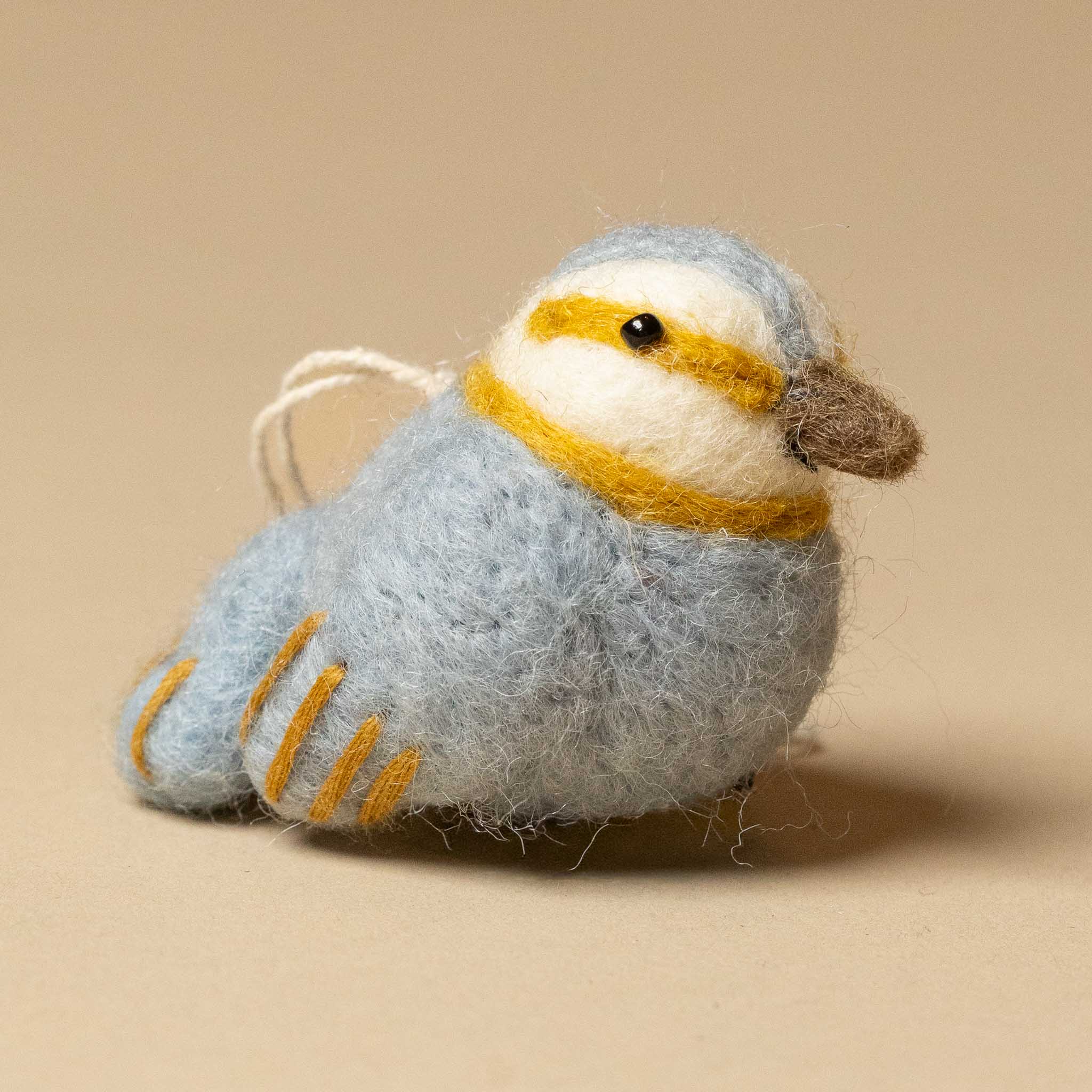 felted-spinus-bird-ornament-blue-