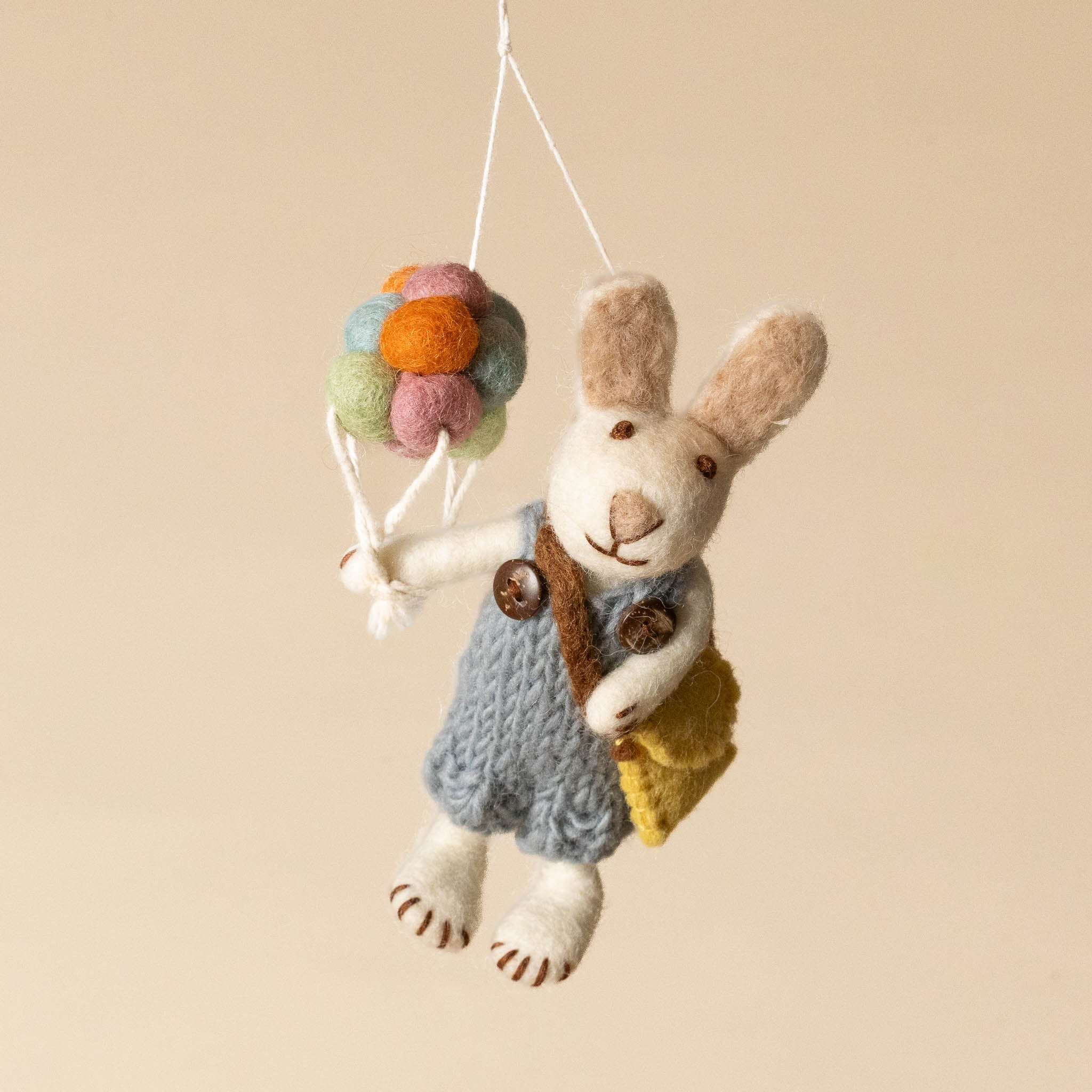 felted-white-rabbit-ornament--blue-overalls-with-balloon-bouquet